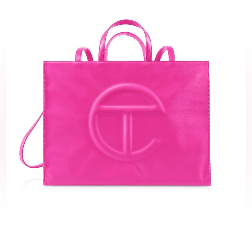 Telfar Pink Shopping Bag - Color: Azalea